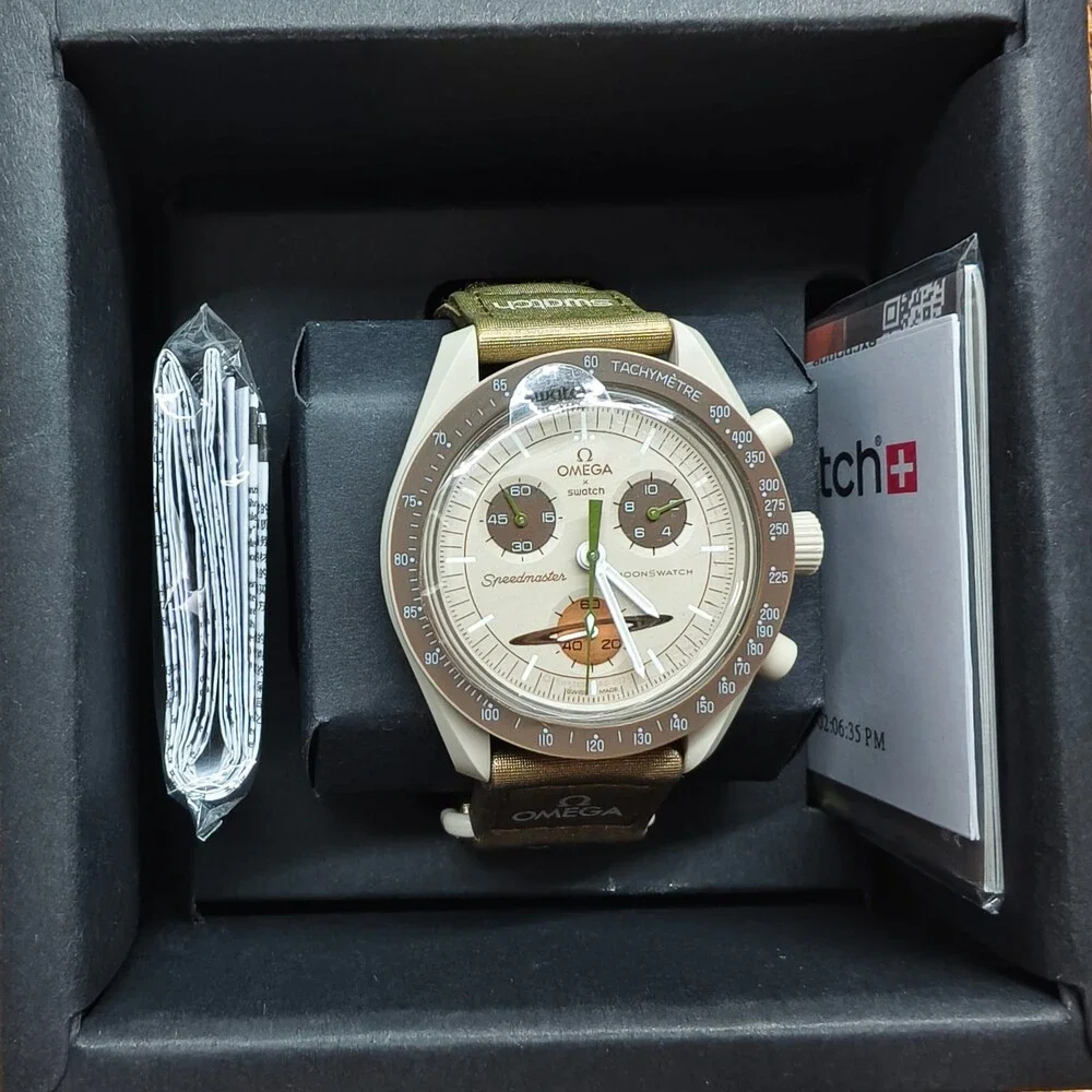 Swatch x Omega MoonSwatch Mission to Saturn Watch